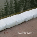 Sandbags inondazione con maniglie per proteggere il garage di casa